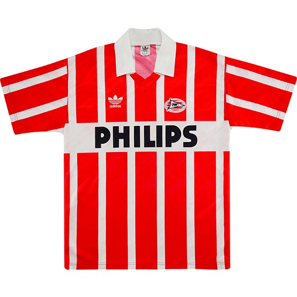 Tailandia Camiseta PSV 1st Retro 1990 1992 Rojo Blanco